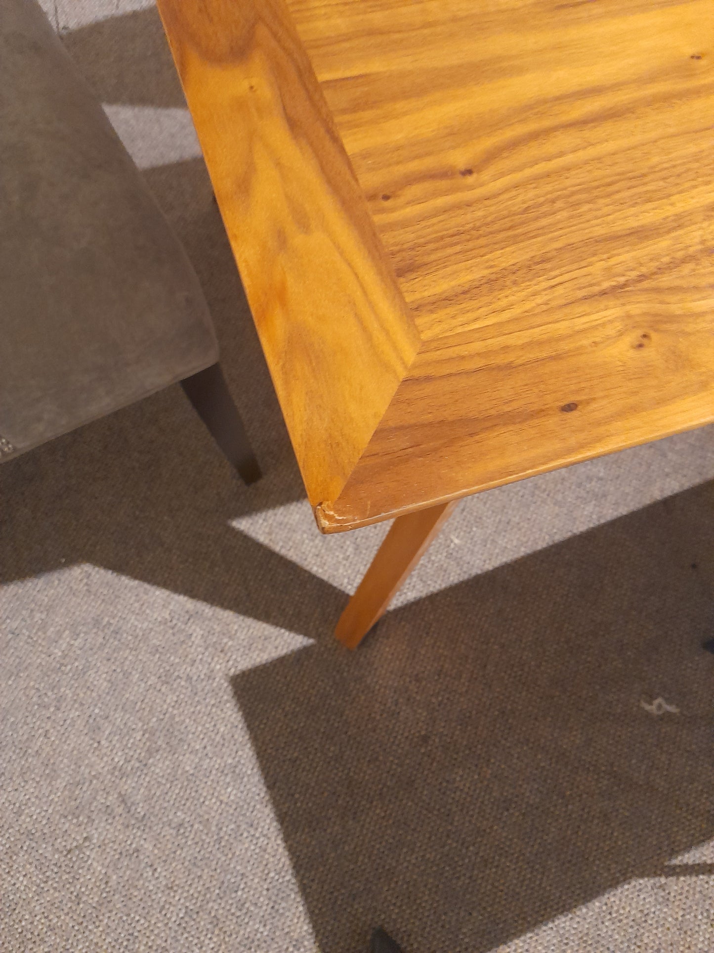 Walnut Span Dining Table 72"