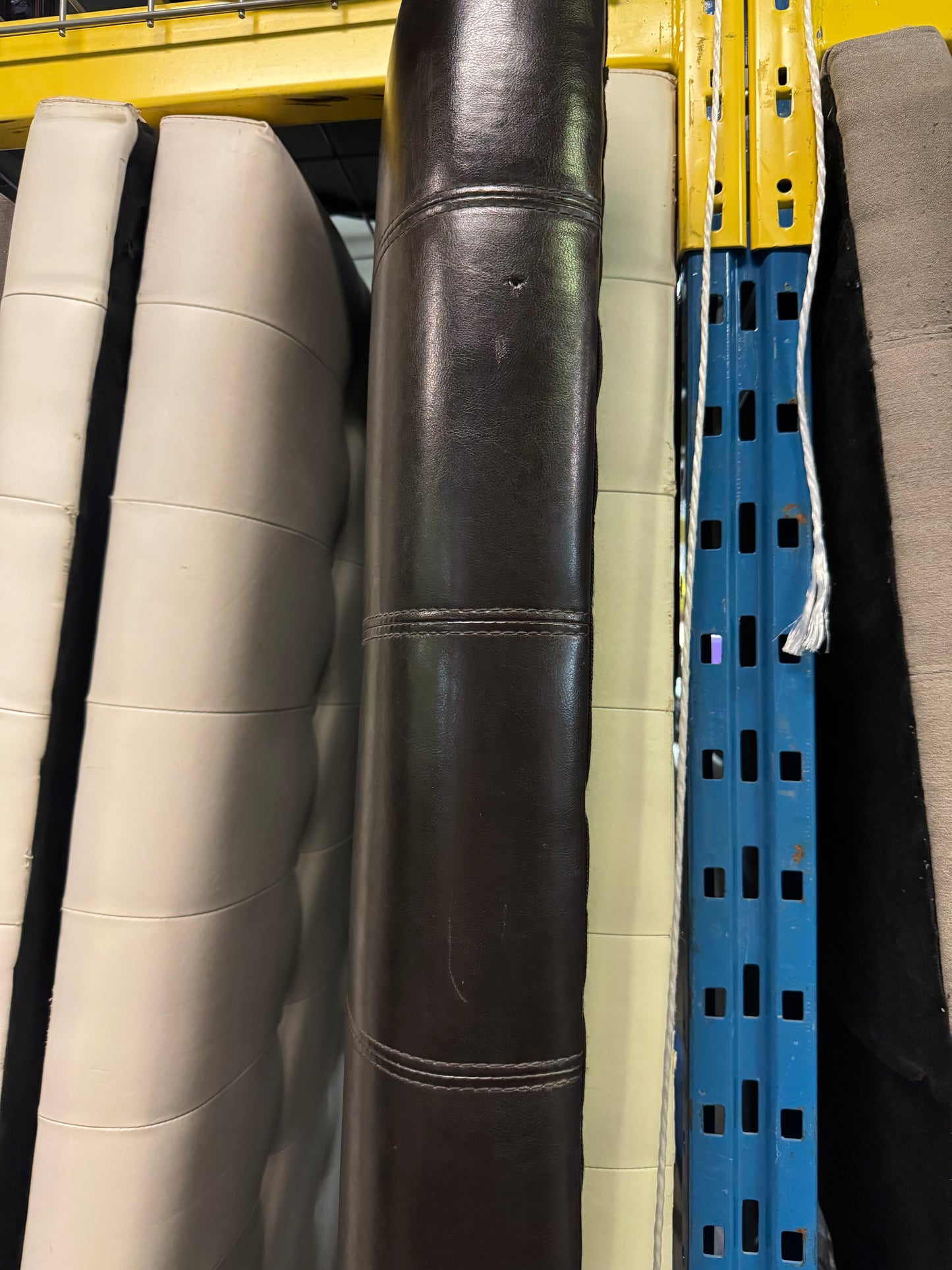 King - Tuxedo Brown Headboard