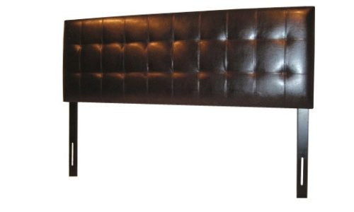 King - Tuxedo Brown Headboard