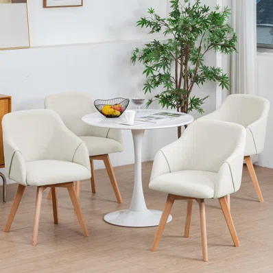 Fegen Swivel Dining Chair Set of 4