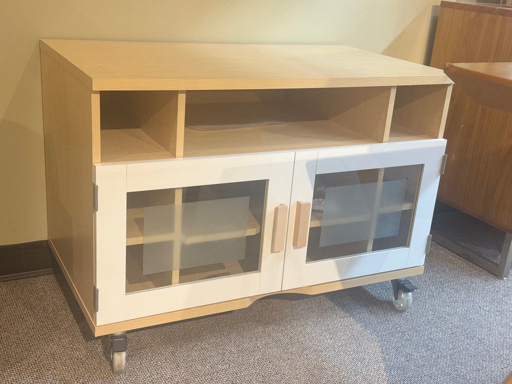 Media Stand with Wheels