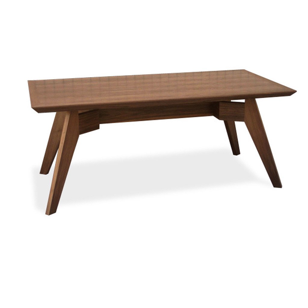 Walnut Span Dining Table 72"