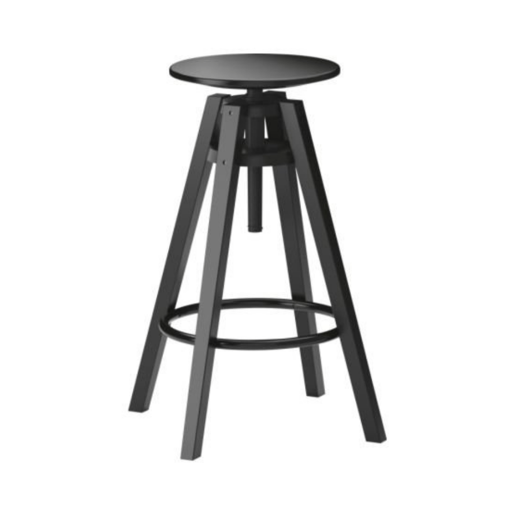 Dalfred Wooden Bar Stool