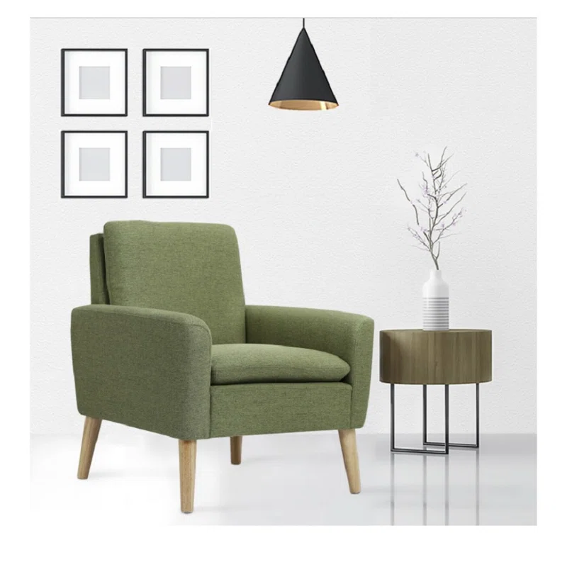 Crystal Green Accent Chair