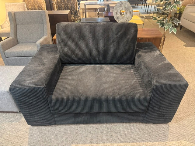 Midnight Sectional + Ottoman + Chair (3PC Set)