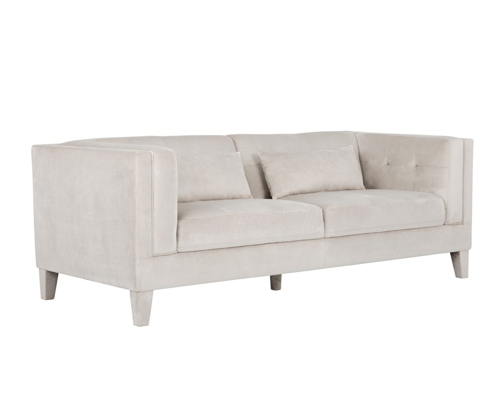 Zander Velvet Sofa
